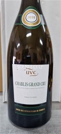 Bourgogne Chablis Grand Cru Union des Viticulteurs de Chablis Uvc 2018