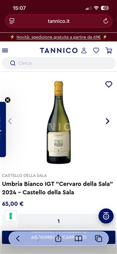 Umbrija Castello della Sala Antinori 2022