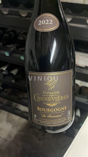 Burgundy Domaine Chenevières La Baronne 2022