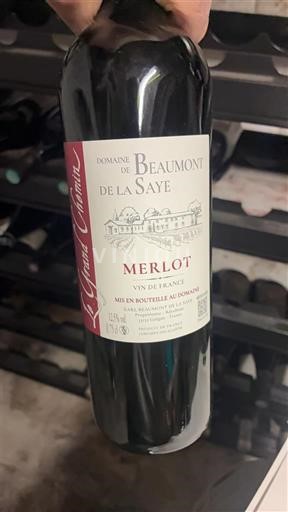 Југозапад Nespecificirano Domaine Beaumont de la Saye Le Chemin Chétain 2024