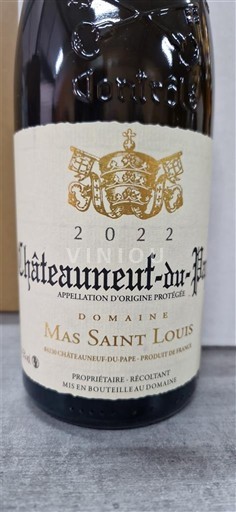 Рона долина Шатонеф-дю-Пап Mas Saint Louis 2022