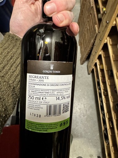 Сицилија Gorghi Tondi Segreante 2015