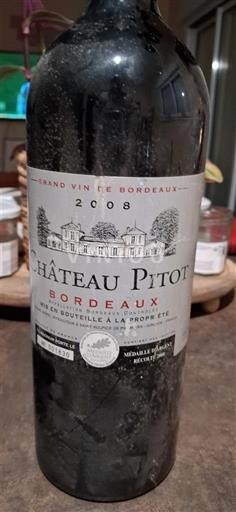 Bordoja Bordo Château Pitot 2008