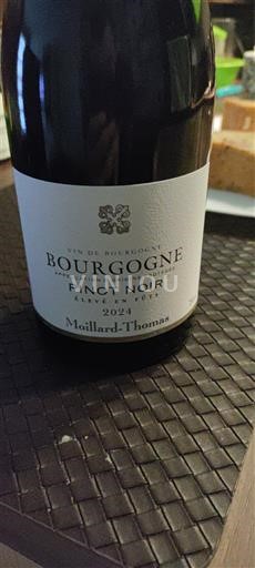 Burgundija Moillard-Thomas Révélation 2024