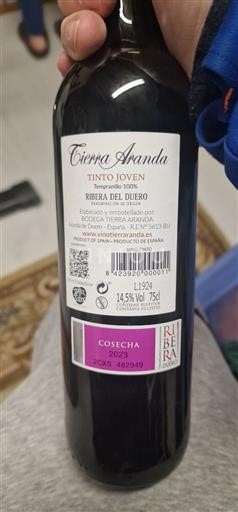 Kastilja i Leon Рибера дел Дуеро Tierra Aranda Tinto Joven 2023