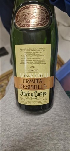 Katalonja Penedes Juvé y Camps Ermita D'Espiells Blanc Flor 2013