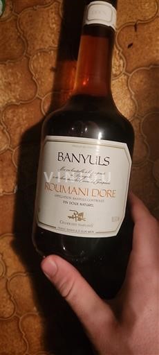 Ruzijon Banyuls Cellier des Templiers Roucouman Dore Jo Viti