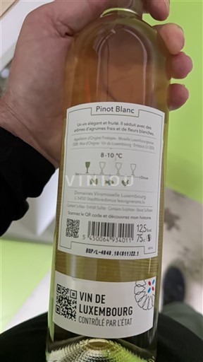 Luxembourgsk Mosel Mosel Luxembourg Domaine Vinsmoselle 2020