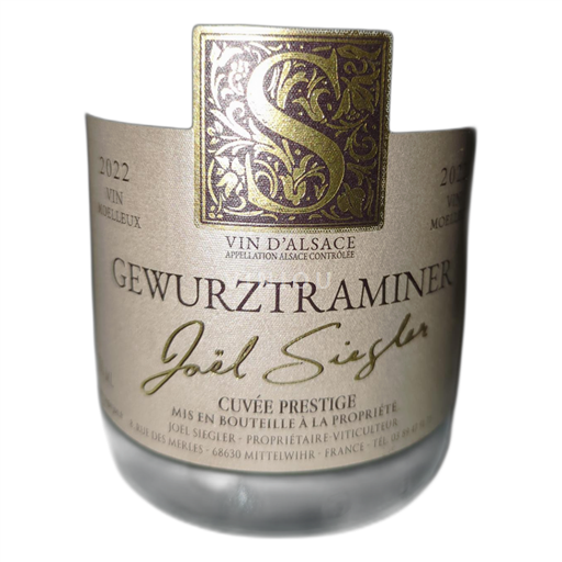 Alsasko Gewürztraminer Joël Siegler Prestige 2022