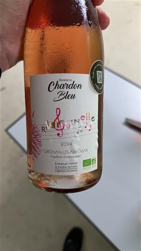 Рона долина Grinjan-le-Ademar Domaine Chardon Bleu Ritournelle Non Millésimé