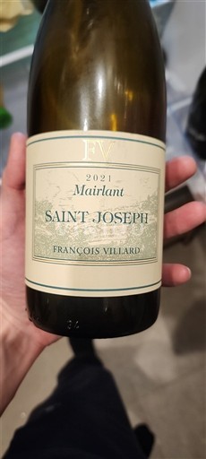 Vallée du Rhône Saint-Joseph François Villard Mairlant 2021