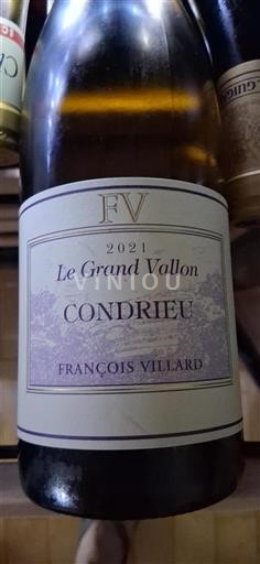 Rhône Valley Condrieu François Villard Le Grand Vallon 2021