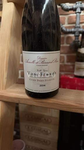 Burgundi Vosne-Romanée Domaine Armelle et Bernard Rion Dame Juliette 2014