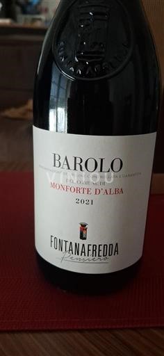 Pijemont Barolo Fontanafredda Monforte d'Alba 2021