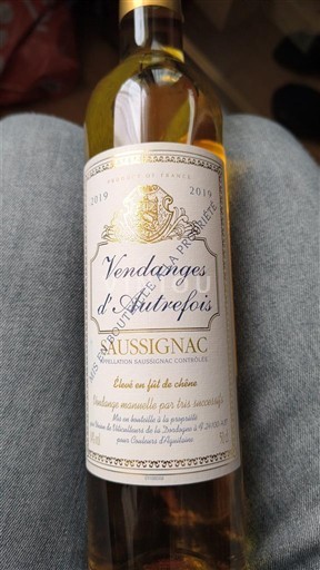 Jugperëndim Saussignac Vendanges d’Autrefois 2019