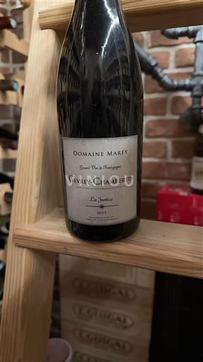 Burgund Gevrey-chambertin Domaine Marey La Justice 2015