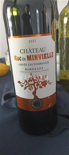 Bordo Château Roc de Minvielle Les Tourelles 2021