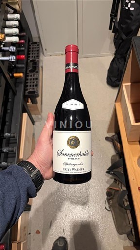 Баден Кајзерстул Fritz Waßmer Sommerhalde Spätburgunder 2016