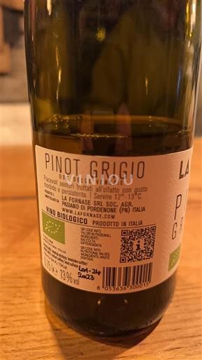 Veneto Delle Venezie La Fornase 2023