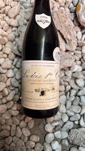 Burgundija Nespecificirano Premier Cru Domaine Gaston & Pierre Ravaut Les Basses Mourottes 2008