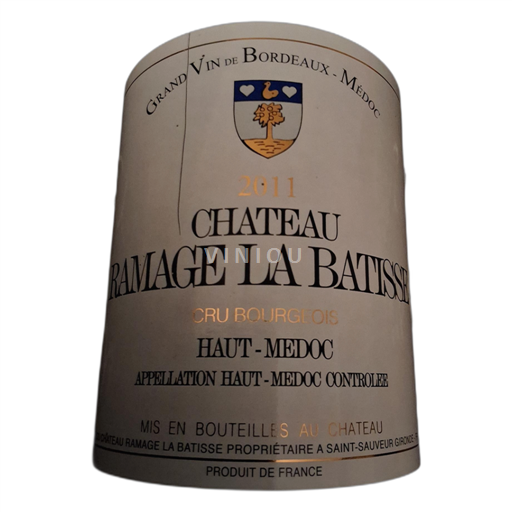 Bordeaux Haut-Médoc Château Ramage La Batisse 2011