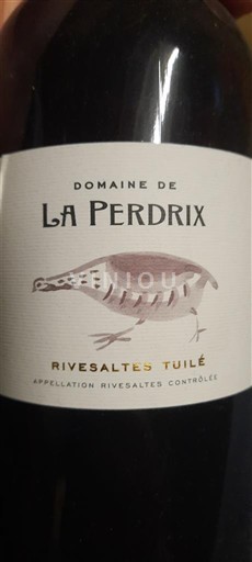 Ruzijon Rivesaltes Domaine La Perdrix Rivesaltes Tuilé 2013