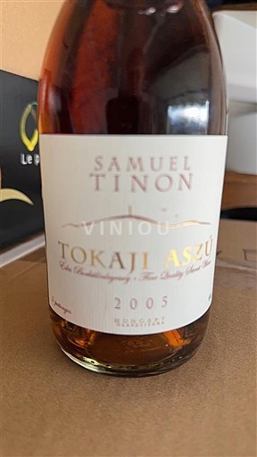 Токај Nespecificirano Samuel Tinon Tokaji Aszú 2005