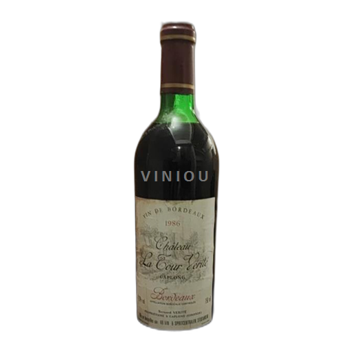 Burdeos Bordeaux Château La Tour Vérité 1986
