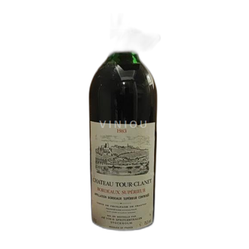 Bordoja Moulis-en-Médoc Château Tour-Clanet 1983