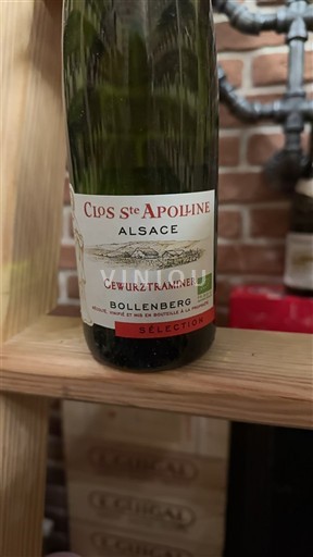Алзас Аласас Clos Ste Apolline Bollenberg Sélection / Gewurztraminer 2017