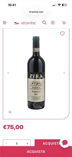Piemonte Barolo Pira Marenca 2021