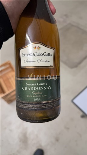 Kalifornijske AVA Сонома Коуст Ernest & Julio Gallo Sonoma Selection 1998
