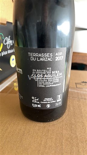 Лангедок Терасе ду Ларзак Clos Aguilem 2017