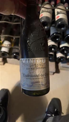 Рона долина Шатонеф-дю-Пап Domaine La Crau des Papes 1991