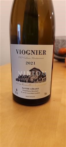 Alpene og Rhône-landene Rhodaliene-høydene Xavier Gérard Viognier 2021