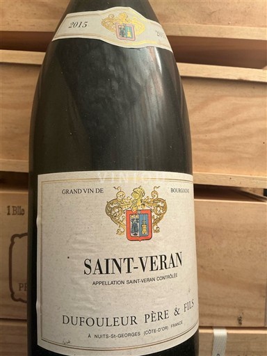 Burgundi Saint-Véran Dufouleur Père & Fils 2015