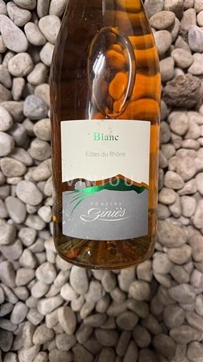 Vale do Ródano Côtes-do-Ródano Domaine Ginis 2019