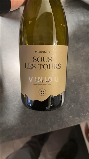 Savoie og Bugey Chignin Sous les Tours Félix & Nils Grande Réserve 2024