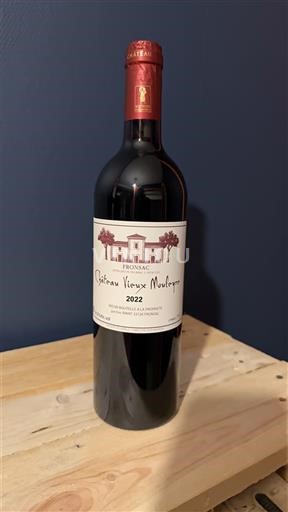 Bordoja Fronsac Château Vieux Mouleyre 2022