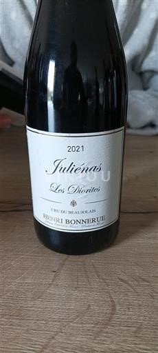 Beaujolais Juliénas Henri Bonnerue Les Diorites 2021