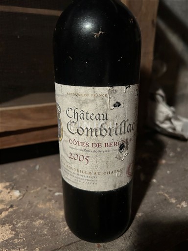 Jugperëndim Côtes-de-bergerac Château Combrillac 2005
