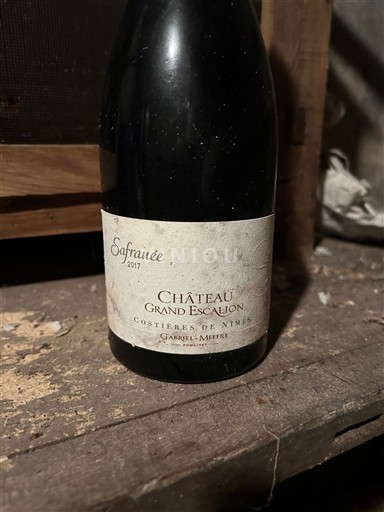 Рона долина Костијер-де-Ним Château Grand Escalion Safranée 2017