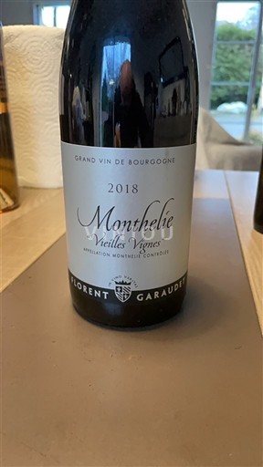 Burgundi Monthélie Florent Garaudet Vieilles Vignes 2018