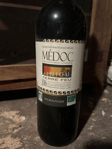 Bordoja Médoc Terre Feu 2016