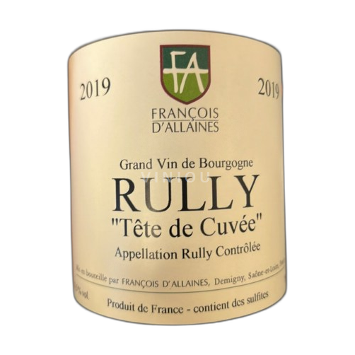 Bourgogne Rully François d'Allaines Tête de 2024