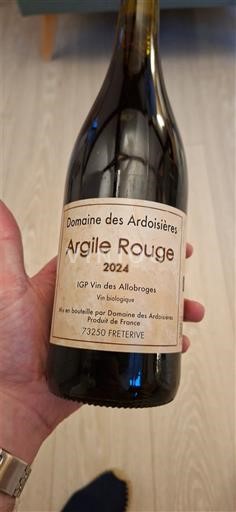 Alpi i Rodoska oblast Алоброшка вина Domaine Ardoisières Argile Rouge 2024