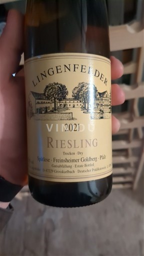 Pfalz Severna vinska cesta Lingenfelder Freinsheim er Goldberg Spätlese 2021