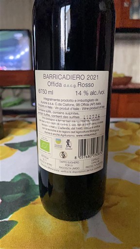 Марке Офида Aurora Barricadiero 2021