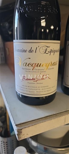 Lugina e Ronës Vacqueyras Domaine L'Espigouette Jo Viti
