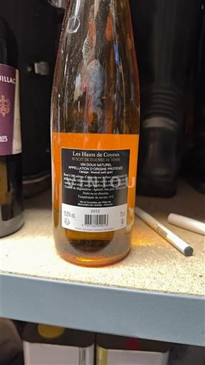 Lugina e Luarës Coteaux-du-Layon Les Hauts de Coteau 2012